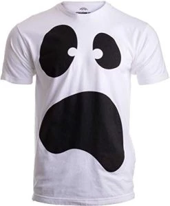 Silly Ghost Face | Spooky Halloween Ghoul Face Easy Costume Unisex T-Shirt 9 Silly Ghost Face | Spooky Halloween Ghoul Face Easy Costume Unisex T-Shirt -T-Shirt Store 418G0NH1cNL. AC 1