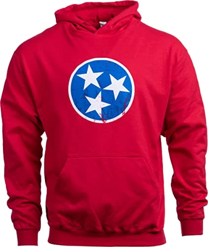 Tennessee Flag | Vintage Distressed Effect Tennesseean Volunteer State T-Shirt 4 Tennessee Flag | Vintage Distressed Effect Tennesseean Volunteer State T-Shirt - Image 2