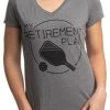 My Retirement Plan: Pickleball | Funny Pickle Ball Player Retiree Paddle Joke T-Shirt For Men Women