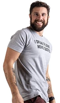 I Speak Fluent Movie Quotes | Funny Film Fan Sarcasm Humor Men Women T-Shirt -T-Shirt Store 418co5jBslL 1