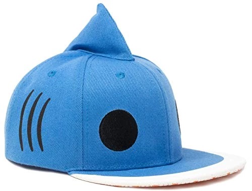 Ann Arbor T-shirt Co. Kid's Sharky Hat | Children's Shark Fin Baseball Cap Boy Girl Child Fun Animal 3 Ann Arbor T-shirt Co. Kid's Sharky Hat | Children's Shark Fin Baseball Cap Boy Girl Child Fun Animal