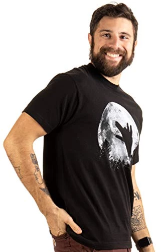 Wolf Shadow Puppet | Unique Moon Outdoor Hike Camp Funny Fun Men Women T-Shirt 6 Wolf Shadow Puppet | Unique Moon Outdoor Hike Camp Funny Fun Men Women T-Shirt - Image 4