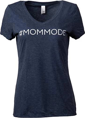 #MOMMODE (Mom Mode) | Funny Sons Daughters Kid Kids Mom Mommy V-Neck T-Shirt Women-(Vneck,S) Vintage Navy 3 #MOMMODE (Mom Mode) | Funny Sons Daughters Kid Kids Mom Mommy V-Neck T-Shirt Women-(Vneck,S) Vintage Navy