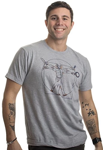 Vitruvian Chef | Funny Cook Restaurant Kitchen Worker Food Cooking Humor T-Shirt 5 Vitruvian Chef | Funny Cook Restaurant Kitchen Worker Food Cooking Humor T-Shirt - Image 3