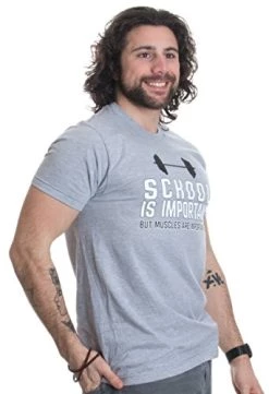 School Is Important, But Muscles Are Importanter | Funny Body Building T-Shirt 10 School Is Important, But Muscles Are Importanter | Funny Body Building T-Shirt -T-Shirt Store 419h6b7Q0NL