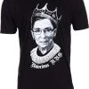 Tall Tee Notorious R.B.G. Funny Progressive, Liberal Ruth Bader Ginsburg T-Shirt-(Tall,M) Black 2 Tall Tee Notorious R.B.G. Funny Progressive, Liberal Ruth Bader Ginsburg T-Shirt-(Tall,M) Black -T-Shirt Store 41A36BV3jBL