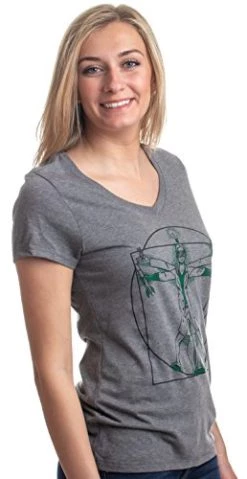 Scientist Lady | Cool Girls Science STEM Teacher Funny V-Neck T-Shirt For Women-(Vneck,XL) Heather Grey 10 Scientist Lady | Cool Girls Science STEM Teacher Funny V-Neck T-Shirt For Women-(Vneck,XL) Heather Grey -T-Shirt Store 41A8nCBKwCL