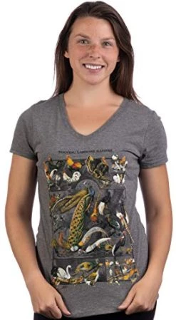 Vintage Bird Art | Nature Birding Watcher Watching Ornithology V-Neck T-Shirt For Women 9 Vintage Bird Art | Nature Birding Watcher Watching Ornithology V-Neck T-Shirt For Women -T-Shirt Store 41A9A5fjzIL