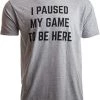 Kid's I Paused My Game To Be Here | Funny Video Gamer Boy Humor Joke For Child Youth T-Shirt -T-Shirt Store 41ASdL9xMuL