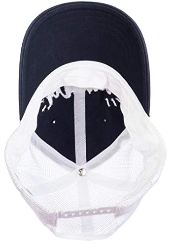 Ann Arbor T-shirt Co. Baseball Mom Hat | Cute Team Color Fan Cap For Women - Navy 6 Ann Arbor T-shirt Co. Baseball Mom Hat | Cute Team Color Fan Cap For Women - Navy - Image 4