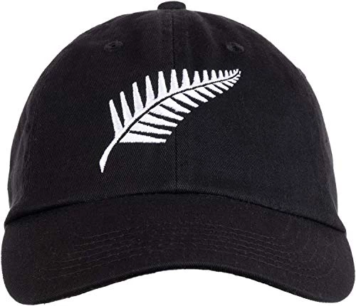 New Zealand Pride | Kiwi Silver Fern Southern Cross Black Baseball Cap Dad Hat-(Dad Hat) 5 New Zealand Pride | Kiwi Silver Fern Southern Cross Black Baseball Cap Dad Hat-(Dad Hat) - Image 3