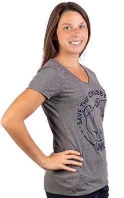 Save The Chubby Unicorns | Funny Phrase Rhino Saying V-Neck T-Shirt For Women 7 Save The Chubby Unicorns | Funny Phrase Rhino Saying V-Neck T-Shirt For Women -T-Shirt Store 41BuP6zN5JL