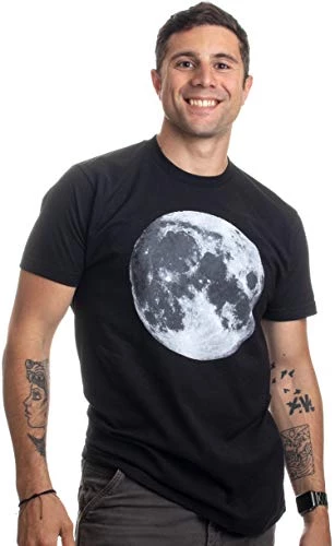 The Moon | NASA Photography Astronomy Space Nerd Full Luna For Men Women T-Shirt 4 The Moon | NASA Photography Astronomy Space Nerd Full Luna For Men Women T-Shirt - Image 2