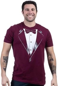 Tuxedo T-Shirt | Classic Party Humor Vintage Funny Tux Tee Joke Concert Festival Shirt For Men Women -T-Shirt Store 41C87U3EDdL. AC