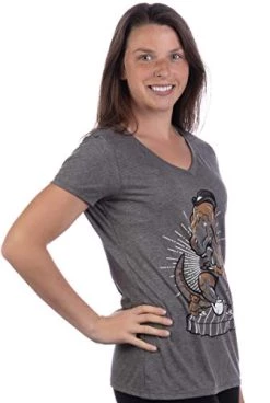 Tea Rex | Funny Cute T-Rex Women's Dinosaur Mom Joke Pun Humor V-Neck T-Shirt 10 Tea Rex | Funny Cute T-Rex Women's Dinosaur Mom Joke Pun Humor V-Neck T-Shirt -T-Shirt Store 41CA0krZpML