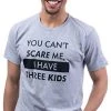 You Can't Scare Me, I Have Daughters | Funny Dad Daddy Cute Joke Men T-Shirt -T-Shirt Store 41CGqz0MNCL