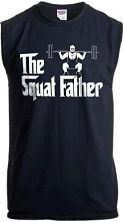 The Squat Father | Funny Workout Weight Lifting Sleeveless Muscle Shirt For Men 11 The Squat Father | Funny Workout Weight Lifting Sleeveless Muscle Shirt For Men -T-Shirt Store 41CeHucBmCL. AC