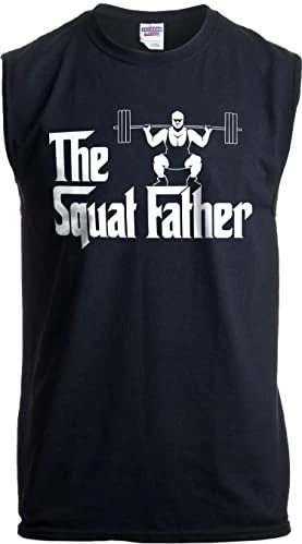 The Squat Father | Funny Workout Weight Lifting Sleeveless Muscle Shirt For Men 7 The Squat Father | Funny Workout Weight Lifting Sleeveless Muscle Shirt For Men - Image 5