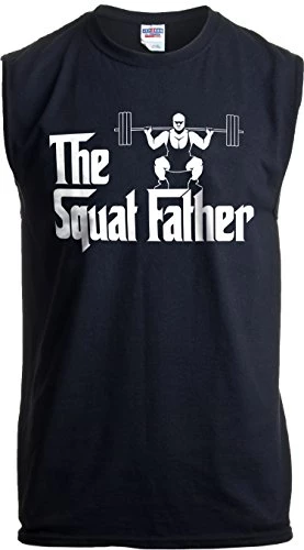 The Squat Father | Funny Workout Weight Lifting Sleeveless Muscle Shirt For Men 3 The Squat Father | Funny Workout Weight Lifting Sleeveless Muscle Shirt For Men