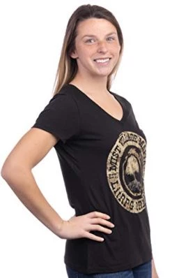 Mist Village Mafia Patch | Officially Licensed The Land: Chaos Seeds LitRPG Aleron Kong Women's V-Neck T-Shirt-(Vneck,3XL) Black -T-Shirt Store 41Ch2W9xEDL