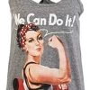 Rosie The Yogi | Cute, Funny Riveter Yoga Mat Fun Workout Racerback Tank Top For Women 2 Rosie The Yogi | Cute, Funny Riveter Yoga Mat Fun Workout Racerback Tank Top For Women -T-Shirt Store 41D2LvQ1peL 3