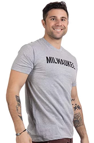 Milwaukee | Classic Retro City Grey Wisconsin Beer Brew Pride Men Women T-Shirt 5 Milwaukee | Classic Retro City Grey Wisconsin Beer Brew Pride Men Women T-Shirt - Image 3