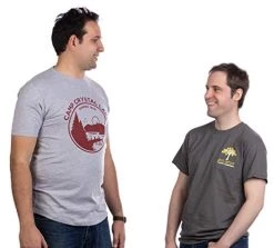 Tall Tee: 1980 Camp Crystal Lake Counselor | Funny 80s Horror Movie Fan T-Shirt-(Tall,L) Vintage Grey -T-Shirt Store 41DKUBv48PL 1