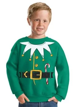 Kid's Santa's Elf Costume | Novelty Christmas Sweater, Holiday Child Sweatshirt 12 Kid's Santa's Elf Costume | Novelty Christmas Sweater, Holiday Child Sweatshirt -T-Shirt Store 41DLlz7Q7rL 1