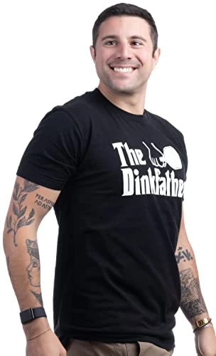 The Dinkfather | Funny Pickleball Player Pickle Ball Paddle Dink Joke T-Shirt For Men 5 The Dinkfather | Funny Pickleball Player Pickle Ball Paddle Dink Joke T-Shirt For Men - Image 3