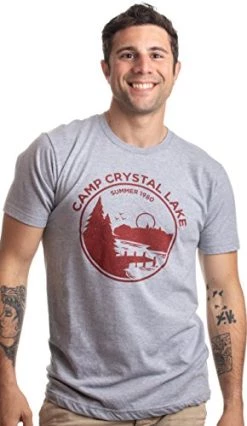 1980 Camp Crystal Lake Counselor | Funny 80s Horror Movie Fan Humor Joke T-Shirt