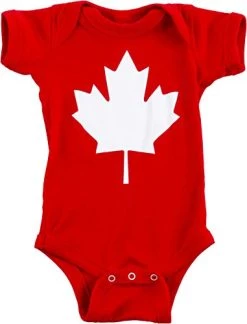 Ann Arbor T-shirt Co. Baby Maple Leaf Jumpsuit | Cute Canadian Infant, Canada Pride One Piece Romper 9 Ann Arbor T-shirt Co. Baby Maple Leaf Jumpsuit | Cute Canadian Infant, Canada Pride One Piece Romper -T-Shirt Store 41DvNsQ3sGL