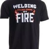 Welding: It's Like Sewing With Fire | Funny Welder, Repairman Unisex T-Shirt 1 Welding: It's Like Sewing With Fire | Funny Welder, Repairman Unisex T-Shirt -T-Shirt Store 41FCbdczMWL
