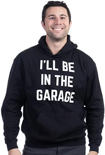 I'll Be In The Garage | Funny Dad Joke Grandpa Woodwork Workshop Handyman Auto Mechanic Manual Men T-Shirt 3 I'll Be In The Garage | Funny Dad Joke Grandpa Woodwork Workshop Handyman Auto Mechanic Manual Men T-Shirt