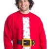 Santa Claus Costume | Novelty Christmas Sweater, Holiday Crewneck Sweatshirt 1 Santa Claus Costume | Novelty Christmas Sweater, Holiday Crewneck Sweatshirt -T-Shirt Store 41GM1w0LelL 1