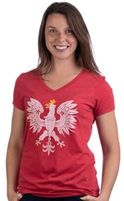 Poland Pride | Vintage Style, Retro Polish Eagle Polska Women Girl T-Shirt Top 7 Poland Pride | Vintage Style, Retro Polish Eagle Polska Women Girl T-Shirt Top -T-Shirt Store 41HLDg909OL