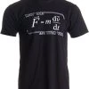 May The (F=m*dv/dt) Be With You | Funny Physics Science Unisex T-Shirt -T-Shirt Store 41HlZDScs8L