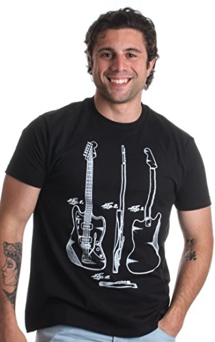 1959 Electric Guitar Patent Drawing | Music History Guitar Player Unisex T-Shirt 3 1959 Electric Guitar Patent Drawing | Music History Guitar Player Unisex T-Shirt