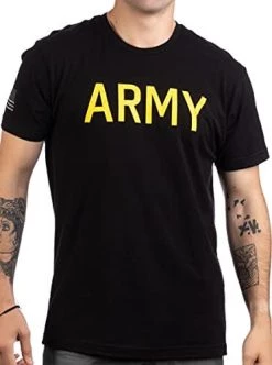 Army PT Style Shirt | U.S. Military Physical Traning Infantry Workout T-Shirt -T-Shirt Store 41IYXywfmWL. AC
