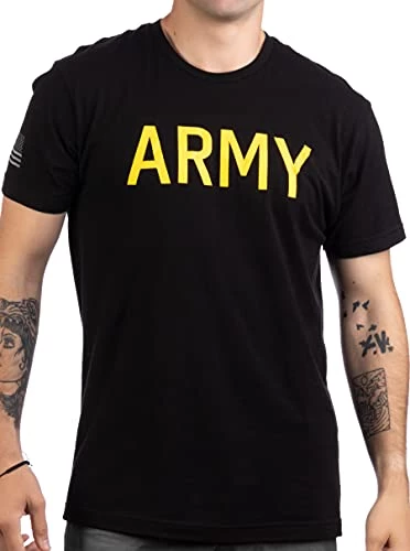 Army PT Style Shirt | U.S. Military Physical Traning Infantry Workout T-Shirt 3 Army PT Style Shirt | U.S. Military Physical Traning Infantry Workout T-Shirt