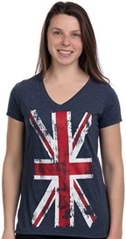 Union Jack Flag | UK United Kingdom Great Britain British Women Girl T-Shirt Top 13 Union Jack Flag | UK United Kingdom Great Britain British Women Girl T-Shirt Top -T-Shirt Store 41If9czPFZL. AC