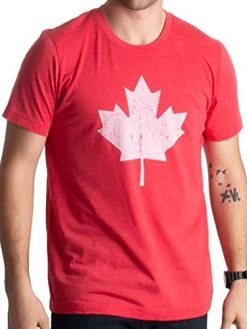 Canada Pride | Vintage Style, Retro-Feel Canadian Maple Leaf Unisex T-Shirt