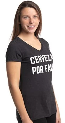 Cervezas, Por Favor | Funny Spanish Party Saying Mexico Vacation Graphic T-Shirt For Men -T-Shirt Store 41JEnUiSsOL