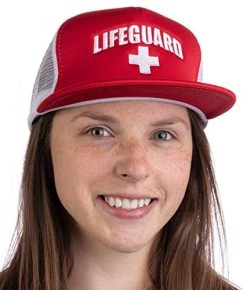 Lifeguard Headwear - Professional Lifeguarding Uniform Hats -T-Shirt Store 41JFCoJaw3L