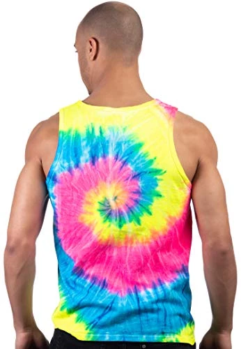 Humans Aren't Real | Funny Festival Hippy Rave Drug Tie Dye For Men Or Women Tank Top 5 Humans Aren't Real | Funny Festival Hippy Rave Drug Tie Dye For Men Or Women Tank Top - Image 3