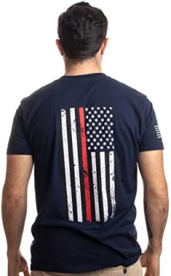 Firefighter Maltese Cross | Fire Fighter Rescue Courage Honor Red Line T-Shirt -T-Shirt Store 41K0QZ7aCgL