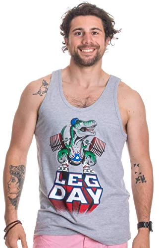 Leg Day | Funny Weight Lifting Olympic Barbell Training Squat Workout Tank Top 2 Leg Day | Funny Weight Lifting Olympic Barbell Training Squat Workout Tank Top