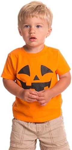 Little Boys' Pumpkin Face Jack O' Lantern | Cute Toddler Halloween 7 Little Boys' Pumpkin Face Jack O' Lantern | Cute Toddler Halloween - Image 5