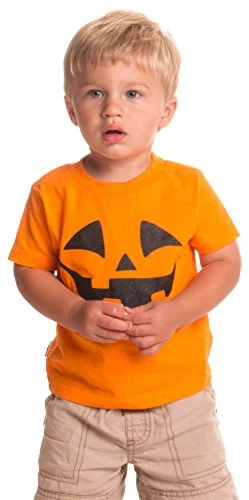 Little Boys' Pumpkin Face Jack O' Lantern | Cute Toddler Halloween 3 Little Boys' Pumpkin Face Jack O' Lantern | Cute Toddler Halloween