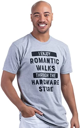 I Enjoy Romantic Walks Through Hardware Store | Funny Wood Working Handy Mechanic Dad Grandpa Humor T-Shirt 5 I Enjoy Romantic Walks Through Hardware Store | Funny Wood Working Handy Mechanic Dad Grandpa Humor T-Shirt - Image 3