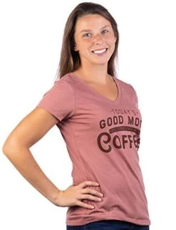 Today's Good Mood Is Sponsored By Coffee | Funny Cute Sarcastic Sassy Saying Women's V-Neck T-Shirt 9 Today's Good Mood Is Sponsored By Coffee | Funny Cute Sarcastic Sassy Saying Women's V-Neck T-Shirt -T-Shirt Store 41LFNEB9fdL